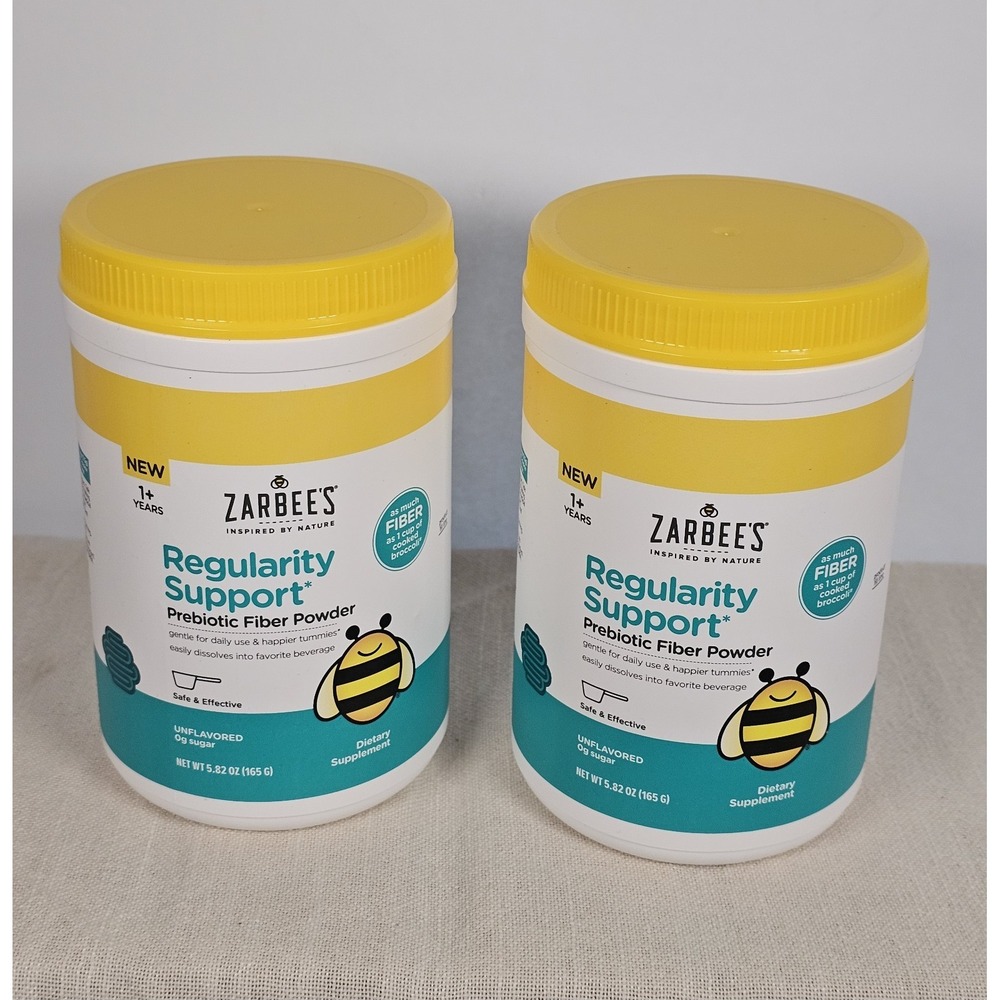 Zarbee's 2 Children's Regularity Support* Prebiotic Fiber Powder, 5.82 oz